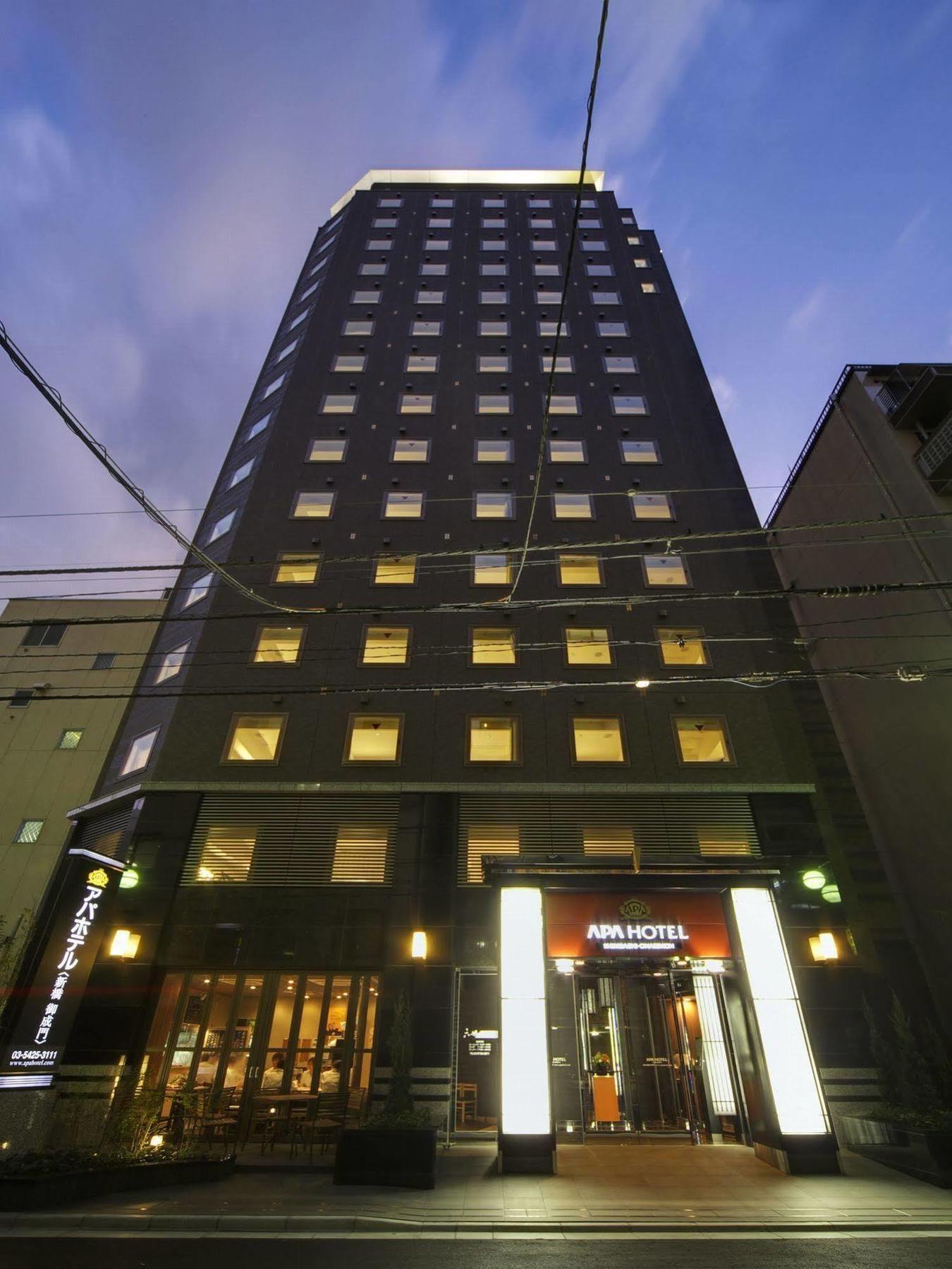 Apa Hotel Shimbashi Onarimon Tóquio Exterior foto