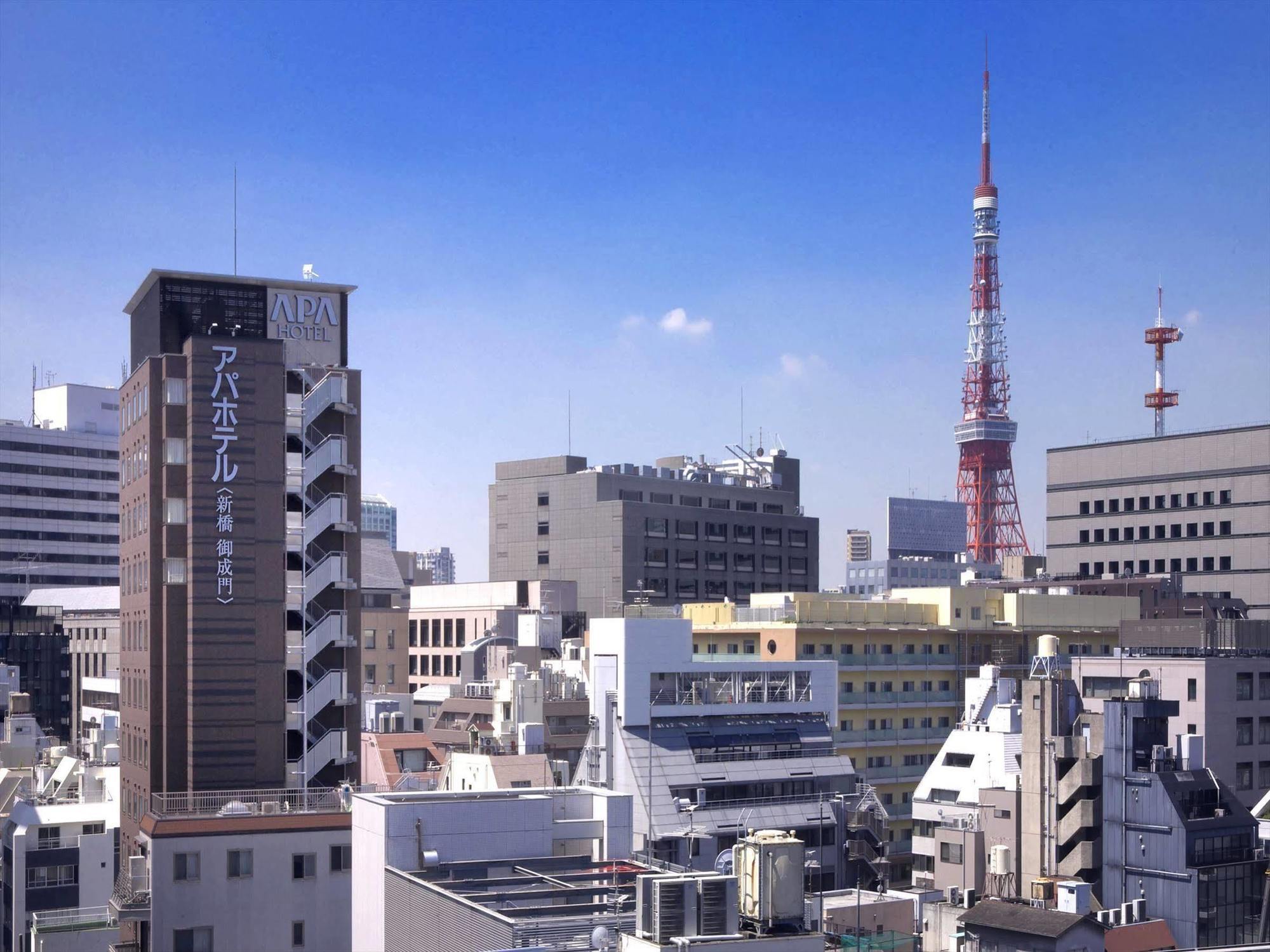Apa Hotel Shimbashi Onarimon Tóquio Exterior foto